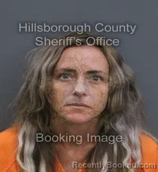 Mugshot of Jennifer Augusta Parisi booked in Hillsborough County, Florida on September 8, 2026
