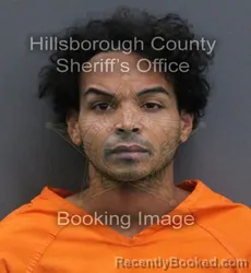 Mugshot of Jean Cristian Yauger booked in Hillsborough County, Florida on September 8, 2026