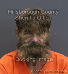 Mugshot of Joey Edward Baker booked in Hillsborough County, Florida on September 8, 2026