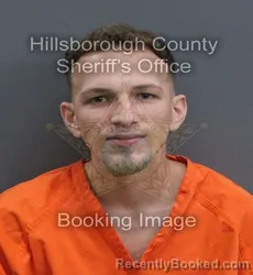 Mugshot of Luis Geraldo Rodriguez Torres booked in Hillsborough County, Florida on September 8, 2026