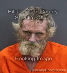 Mugshot of Dennis Arthur Walter booked in Hillsborough County, Florida on September 8, 2026