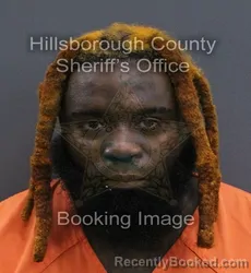 Mugshot of Cedric Jaravis Williams booked in Hillsborough County, Florida on September 8, 2026