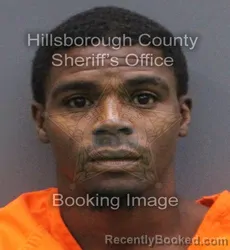 Mugshot of Samuel Davis booked in Hillsborough County, Florida on September 8, 2026
