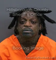 Mugshot of Jamar Wesley Wilds booked in Hillsborough County, Florida on September 8, 2026