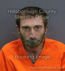 Mugshot of Raymond William Jr Kennedy booked in Hillsborough County, Florida on September 8, 2026