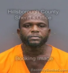 Mugshot of Warren Christopher Johnson booked in Hillsborough County, Florida on September 8, 2026