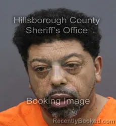 Mugshot of Tommie Hampton booked in Hillsborough County, Florida on September 9, 2026