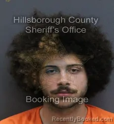 Mugshot of Matthew Ray Peeler booked in Hillsborough County, Florida on September 9, 2026