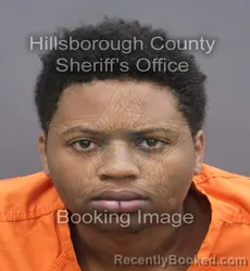 Mugshot of Kevon Deiondre Williams booked in Hillsborough County, Florida on September 9, 2026
