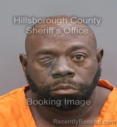 Mugshot of Derrick Lamar Williams booked in Hillsborough County, Florida on September 9, 2026