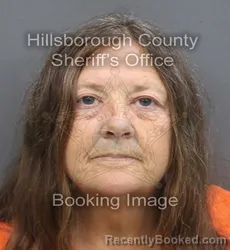Mugshot of Dwana Lynn Hamilton booked in Hillsborough County, Florida on September 9, 2026