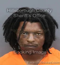 Mugshot of Jwon Damien Pickett booked in Hillsborough County, Florida on September 9, 2026