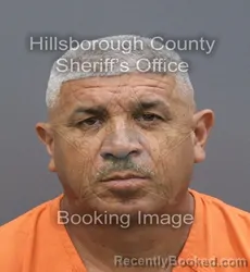 Mugshot of Otilio Luna Sanchez booked in Hillsborough County, Florida on September 9, 2026
