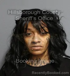 Mugshot of Cilia Maria Vargas booked in Hillsborough County, Florida on September 9, 2026