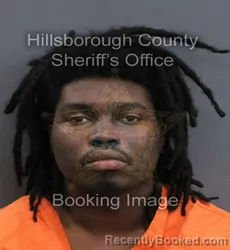 Mugshot of Christopher Deon Coston booked in Hillsborough County, Florida on September 9, 2026