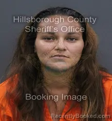 Mugshot of Cassandra Faamao Paopao booked in Hillsborough County, Florida on September 9, 2026
