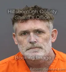 Mugshot of Justin Micheal Cole booked in Hillsborough County, Florida on September 9, 2026