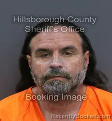 Mugshot of Joshua Douglas Stowe booked in Hillsborough County, Florida on September 9, 2026
