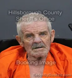 Mugshot of Bruce Edward Fancher booked in Hillsborough County, Florida on September 9, 2026