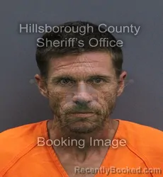 Mugshot of Brent Neil Younglove booked in Hillsborough County, Florida on September 9, 2026