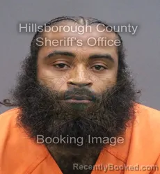 Mugshot of Tyre Deangelo Mitchell booked in Hillsborough County, Florida on September 9, 2026