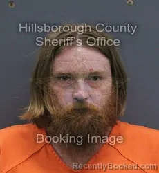 Mugshot of Robert Daniel Henderson booked in Hillsborough County, Florida on September 9, 2026