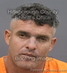 Mugshot of Hector Ruiz Zayas booked in Hillsborough County, Florida on September 10, 2026