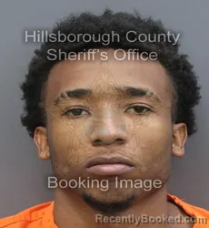 Mugshot of Daron Leondra Perry booked in Hillsborough County, Florida on September 10, 2026