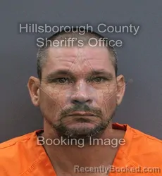 Mugshot of Matthew Richard Lynch booked in Hillsborough County, Florida on September 10, 2026