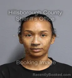 Mugshot of Valerie Nicole Armenta Washington booked in Hillsborough County, Florida on September 10, 2026