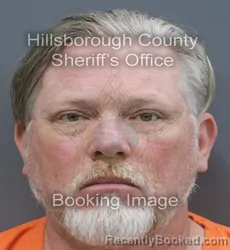 Mugshot of David Ladrew Whittington booked in Hillsborough County, Florida on September 10, 2026
