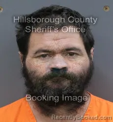 Mugshot of Richard Thomas Downs booked in Hillsborough County, Florida on September 10, 2026