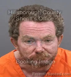Mugshot of William James Blankenberg booked in Hillsborough County, Florida on September 10, 2026