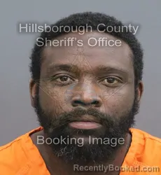 Mugshot of Rico Ricardo Whaley booked in Hillsborough County, Florida on September 10, 2026