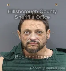 Mugshot of Thomas Anthony Burruano booked in Hillsborough County, Florida on September 10, 2026