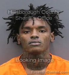 Mugshot of Jeremiah Javaris Cole booked in Hillsborough County, Florida on September 10, 2026