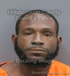 Mugshot of Jamal Antwan Evans booked in Hillsborough County, Florida on September 10, 2026