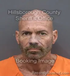 Mugshot of Scott Anthony Scerbo booked in Hillsborough County, Florida on September 10, 2026