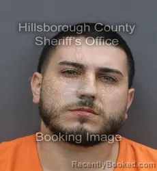 Mugshot of Rami Ali Hijaz booked in Hillsborough County, Florida on September 10, 2026