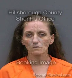 Mugshot of Kasey Leighanne Barkley booked in Hillsborough County, Florida on September 10, 2026