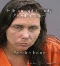Mugshot of Leah Marie Todd booked in Hillsborough County, Florida on September 10, 2026
