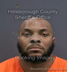 Mugshot of Saquan Yusef Jones booked in Hillsborough County, Florida on September 11, 2026