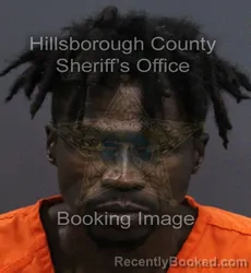 Mugshot of Sammie Cornel Hilliard booked in Hillsborough County, Florida on September 11, 2026