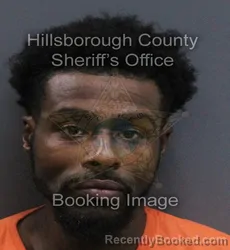 Mugshot of Marcus Akeem Reid booked in Hillsborough County, Florida on September 11, 2026