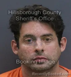 Mugshot of Christopher Neil Freeman booked in Hillsborough County, Florida on September 11, 2026