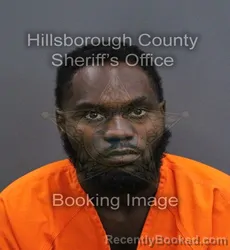Mugshot of Semaj Aasim Johnson booked in Hillsborough County, Florida on September 11, 2026