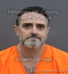 Mugshot of Peter Jason Benetatos booked in Hillsborough County, Florida on September 11, 2026