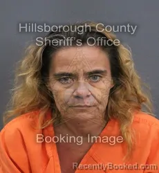 Mugshot of Lisa Michella Marcouillier booked in Hillsborough County, Florida on September 11, 2026