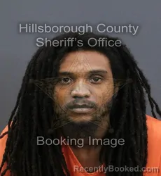 Mugshot of Kenyon Maurice Booth booked in Hillsborough County, Florida on September 11, 2026