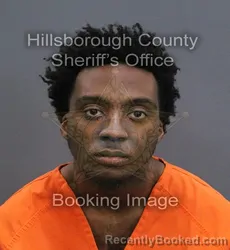 Mugshot of Naquavius Lashard Callaway booked in Hillsborough County, Florida on September 11, 2026